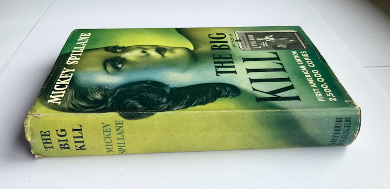 THE BIG KILL British crime pulp fiction book by Mickey Spillane 1953